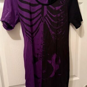 Iron Fist Purple and Black Graphic Tee